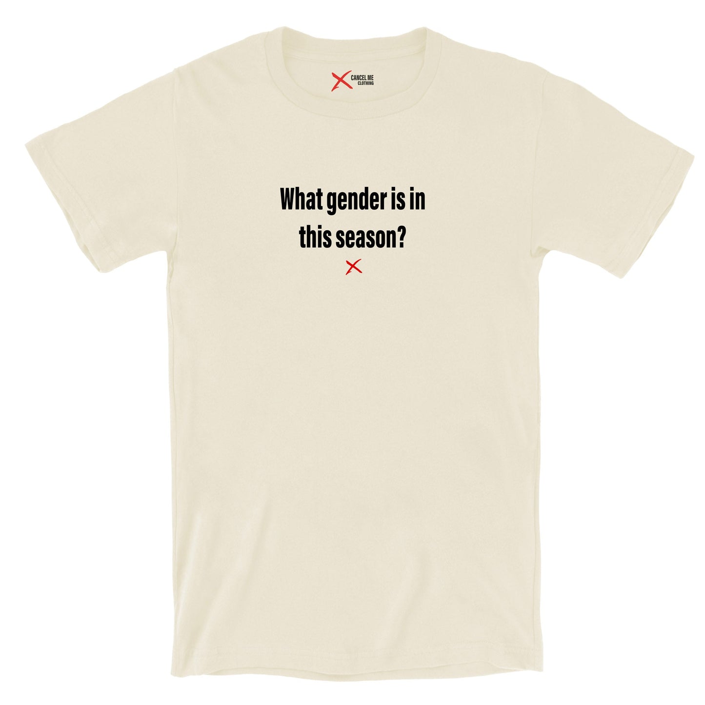 What gender is in this season? - Shirt