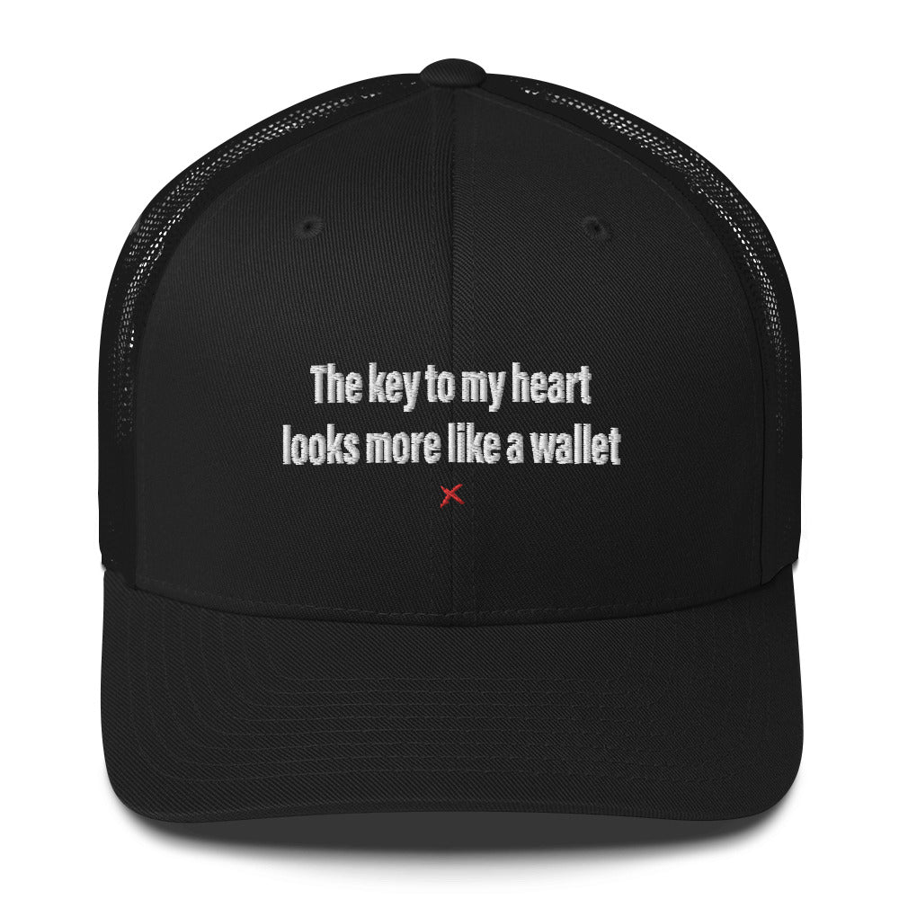 The key to my heart looks more like a wallet - Hat