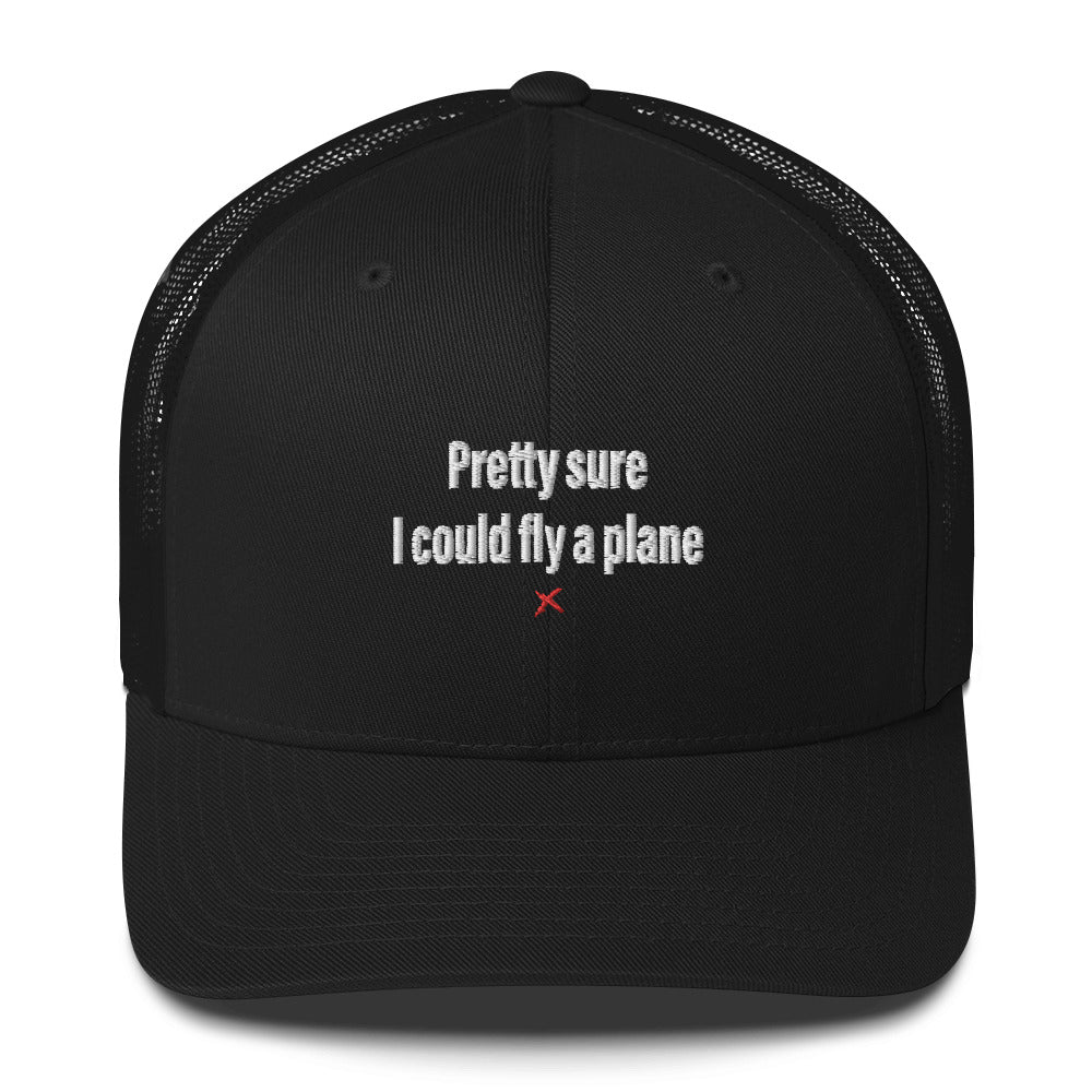 Pretty sure I could fly a plane - Hat