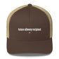 Future alimony recipient - Hat