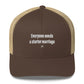 Everyone needs a starter marriage - Hat