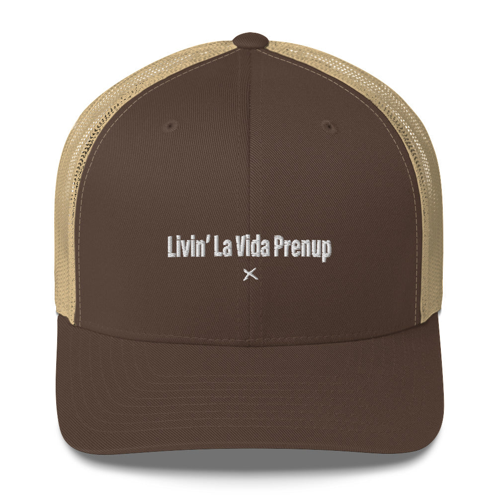 Livin' La Vida Prenup - Hat