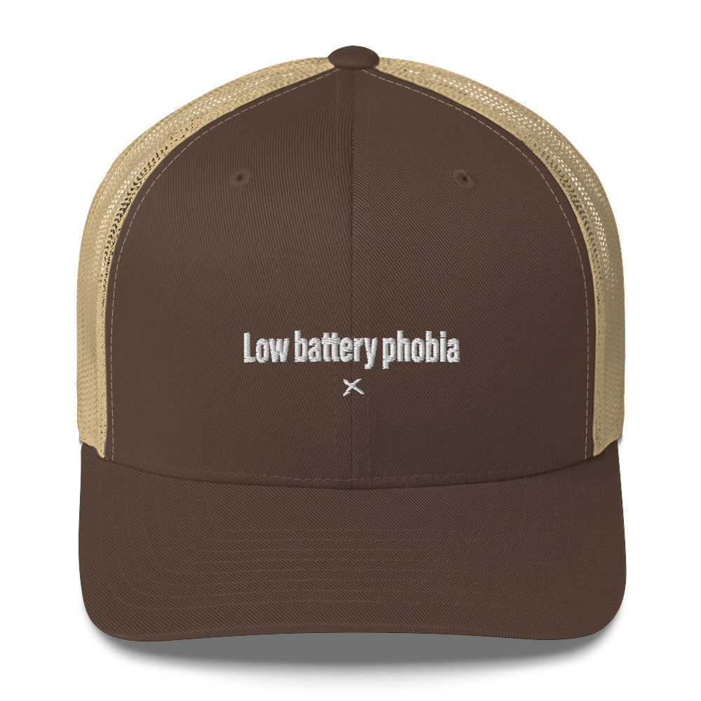 Low battery phobia - Hat