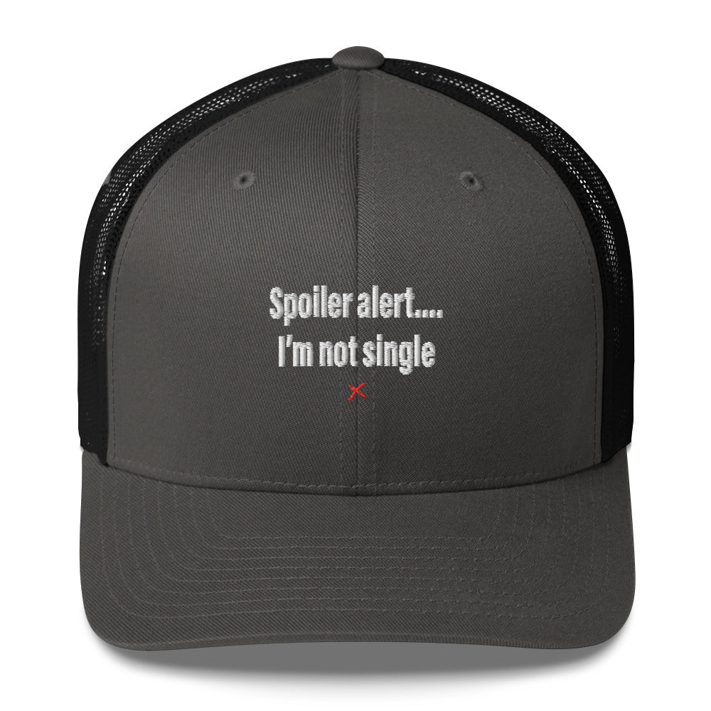 Spoiler alert.... I'm not single - Hat