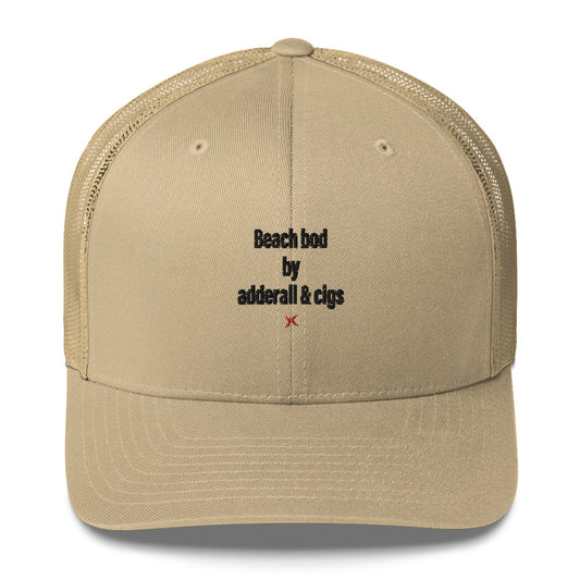 Beach bod by adderall & cigs - Hat