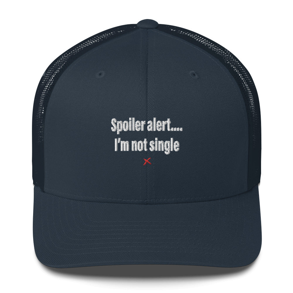 Spoiler alert.... I'm not single - Hat