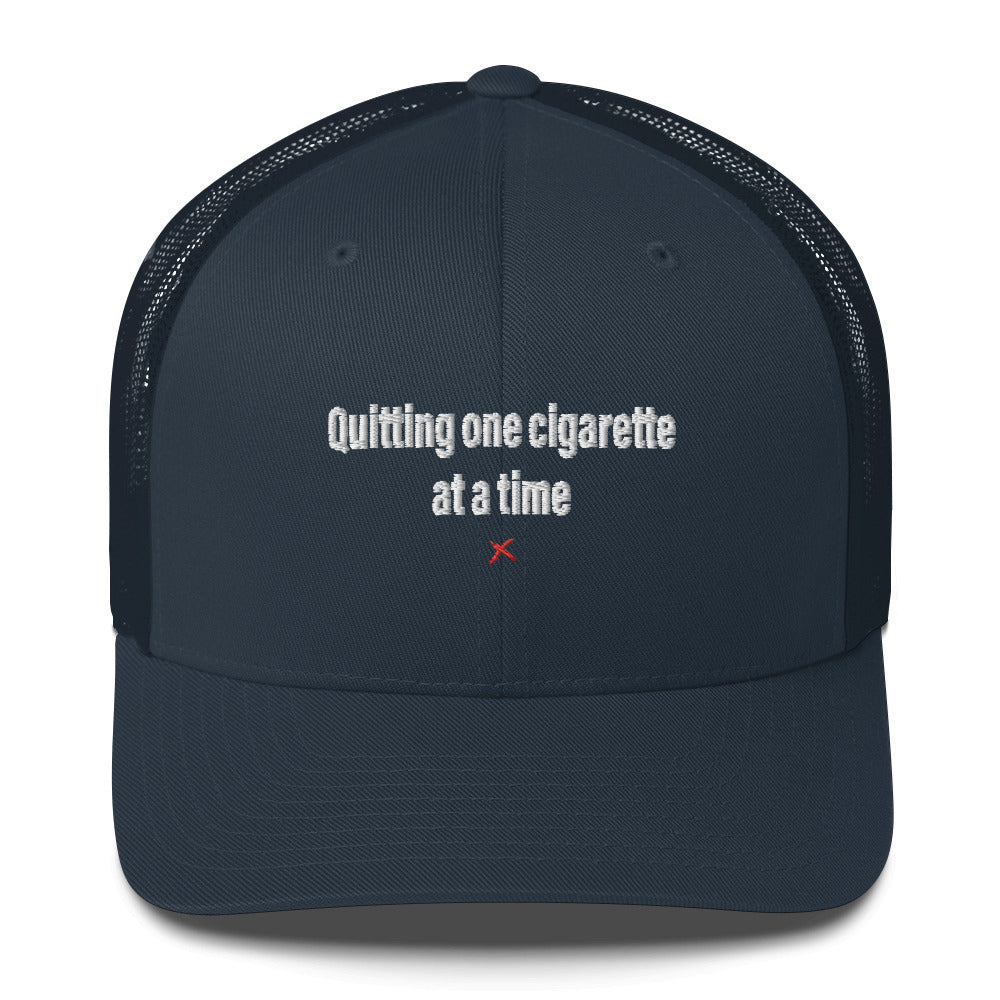 Quitting one cigarette at a time - Hat