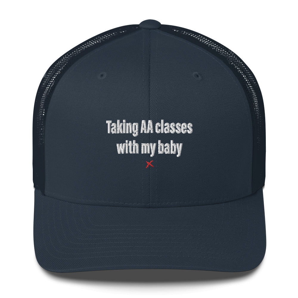 Taking AA classes with my baby - Hat