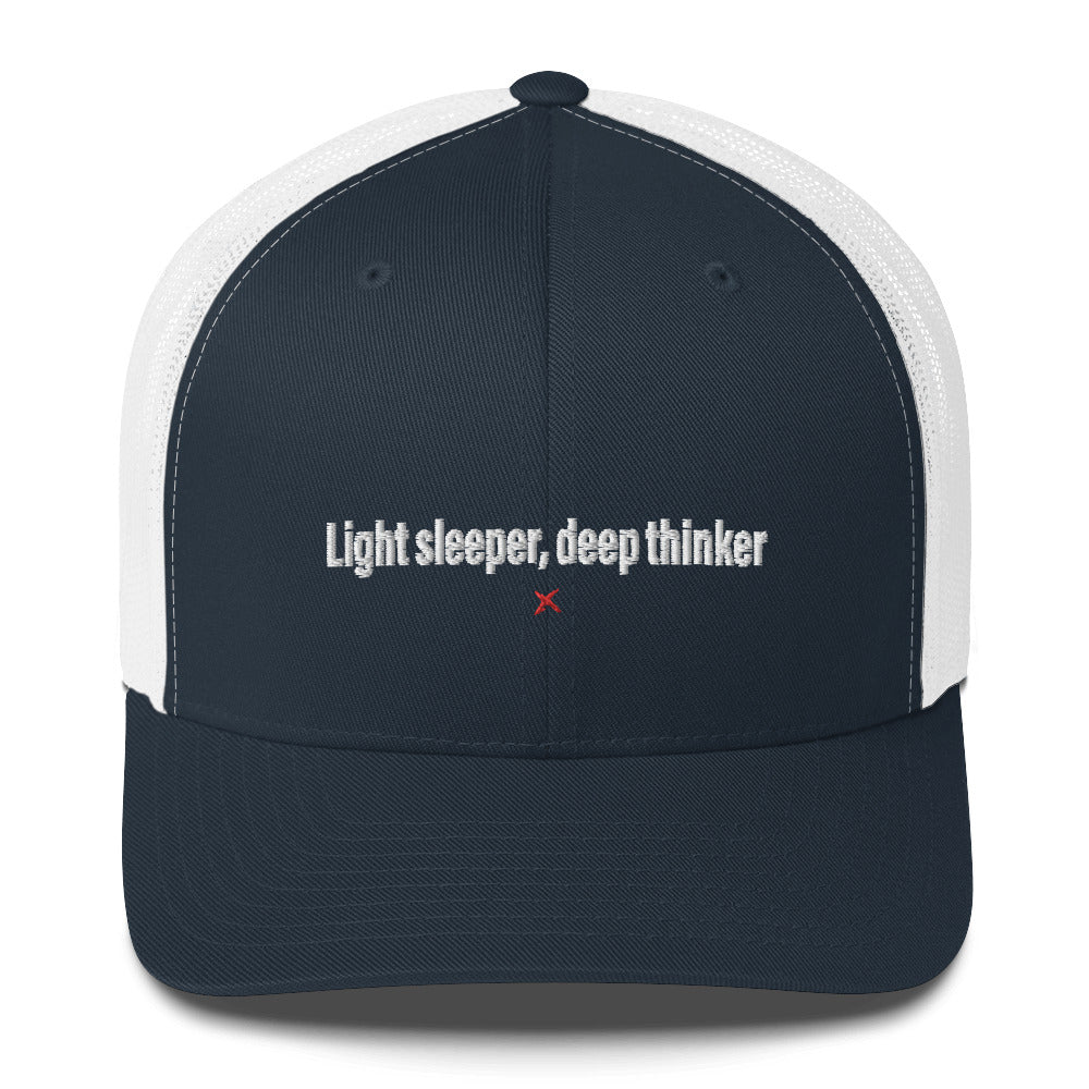 Light sleeper, deep thinker - Hat