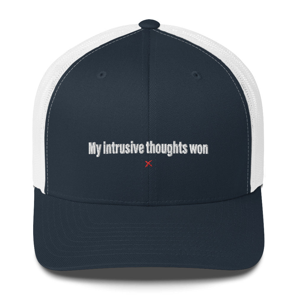 My intrusive thoughts won - Hat