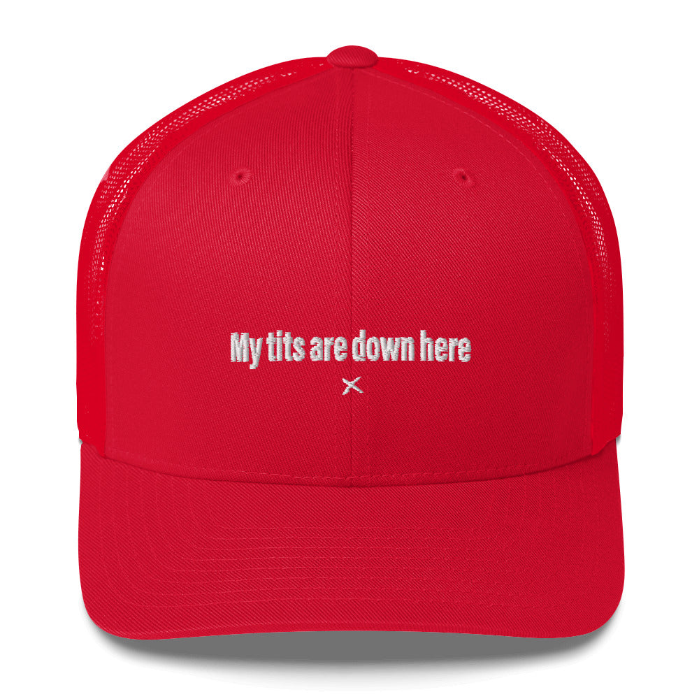 My tits are down here - Hat