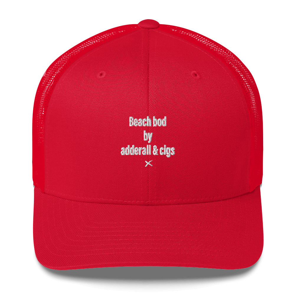 Beach bod by adderall & cigs - Hat