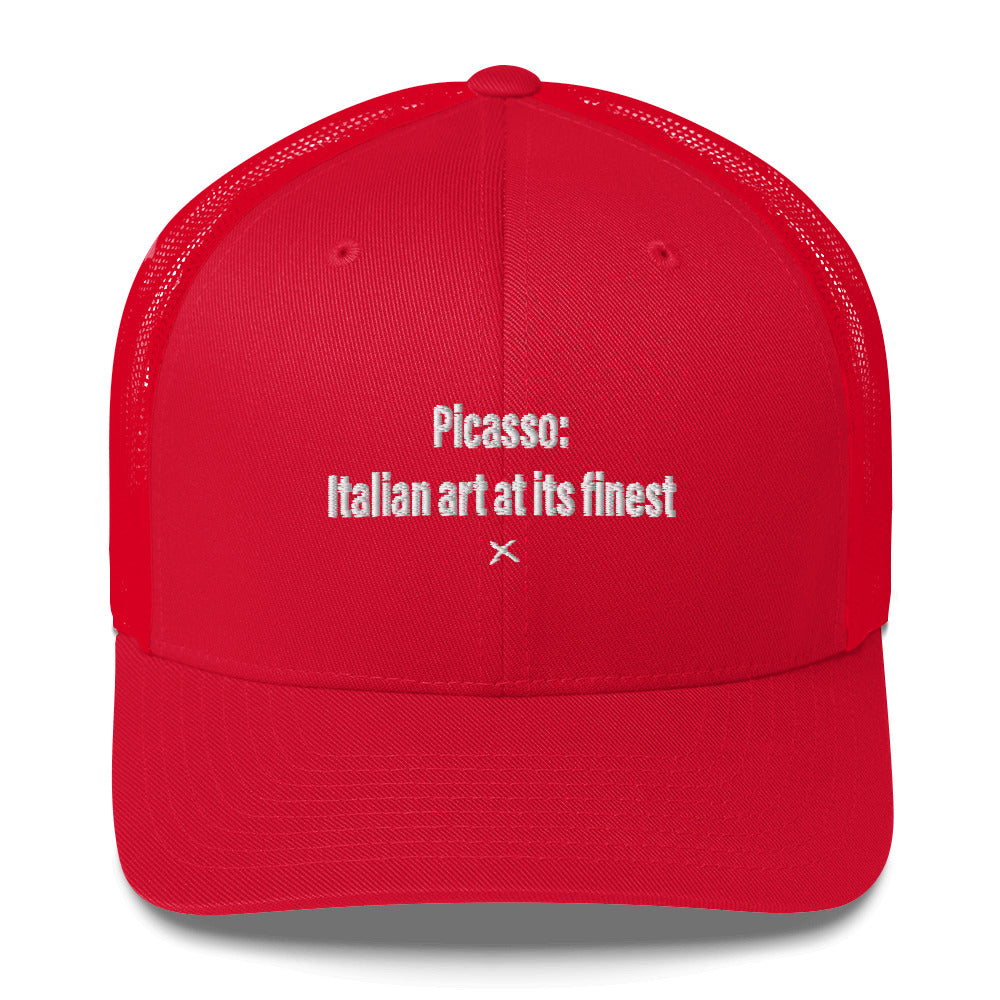 Picasso: Italian art at its finest - Hat