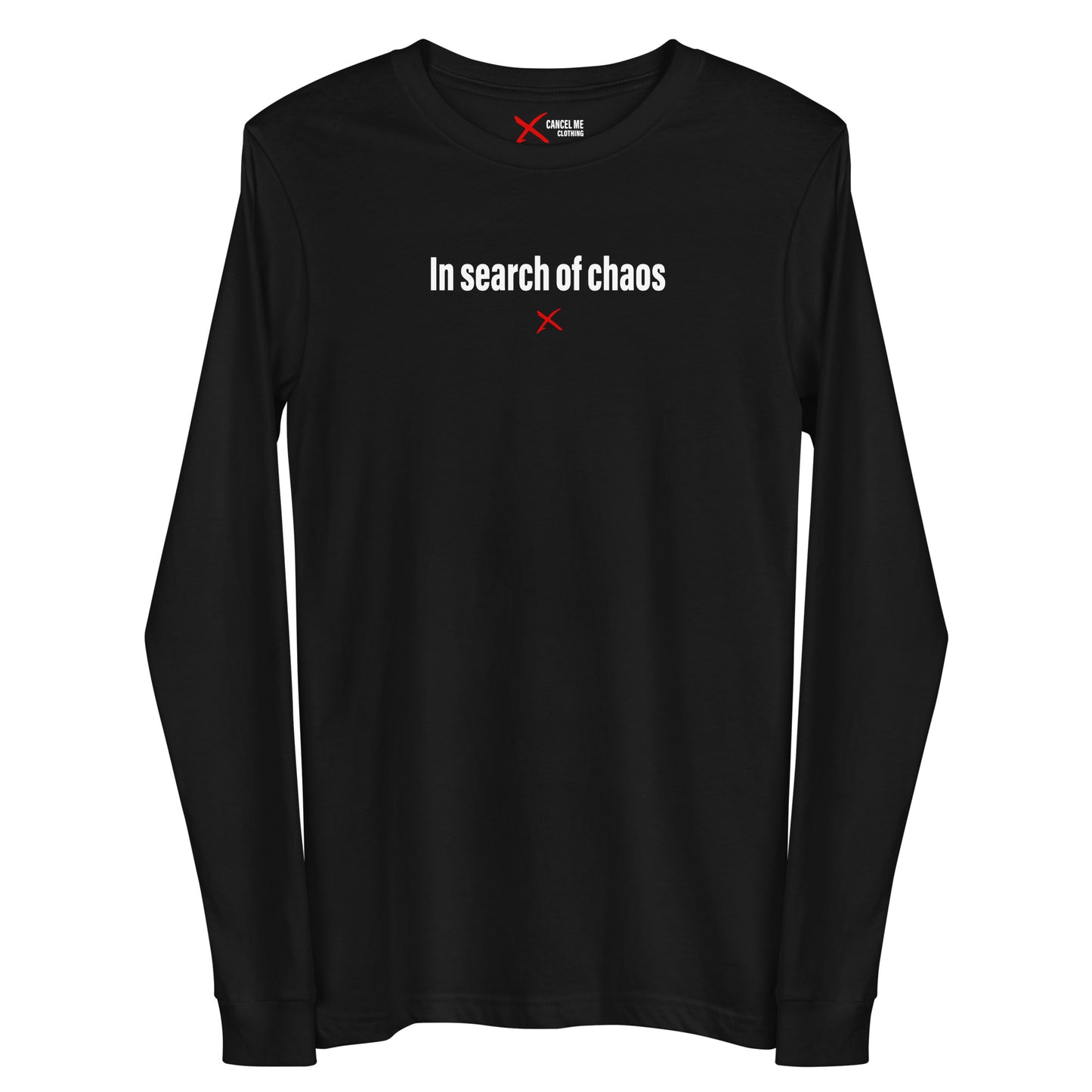 In search of chaos - Longsleeve