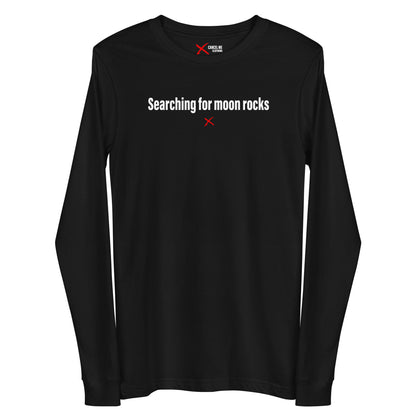 Searching for moon rocks - Longsleeve