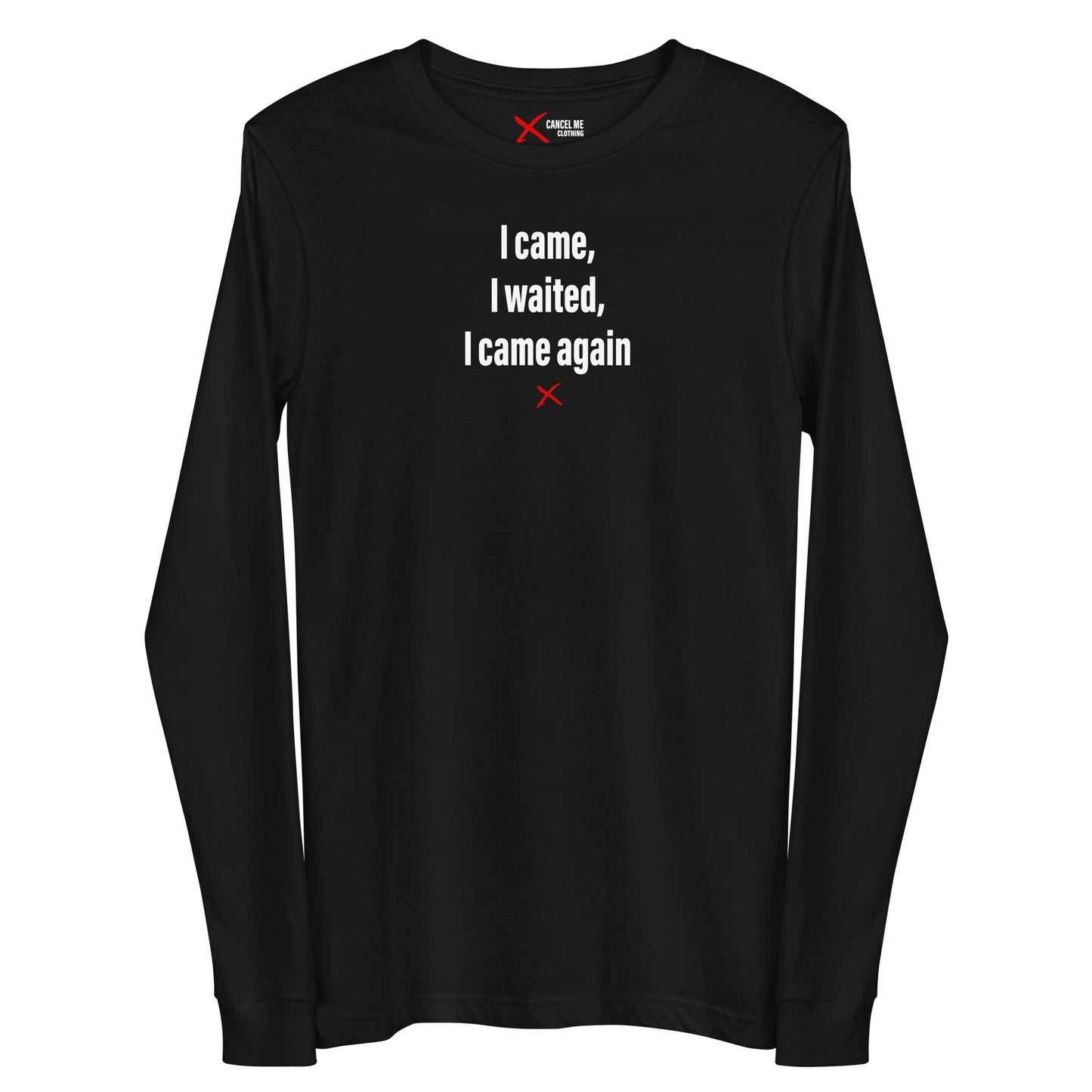 I came, I waited, I came again - Longsleeve