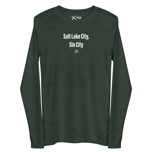 Salt Lake City, Sin City - Longsleeve