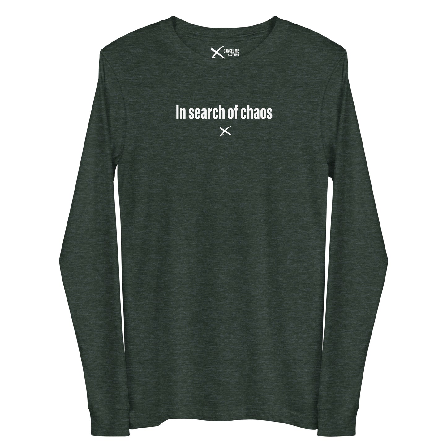 In search of chaos - Longsleeve