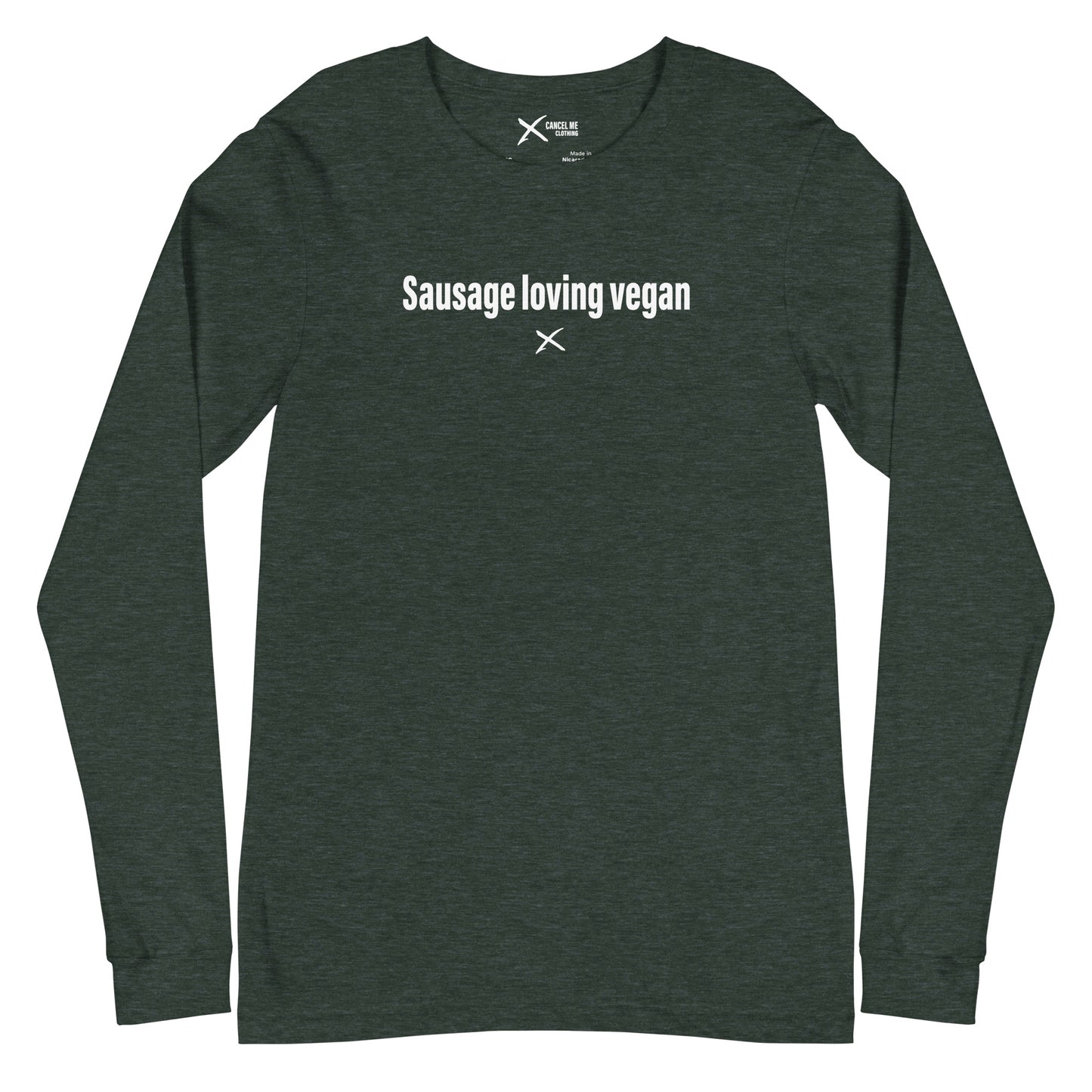 Sausage loving vegan - Longsleeve