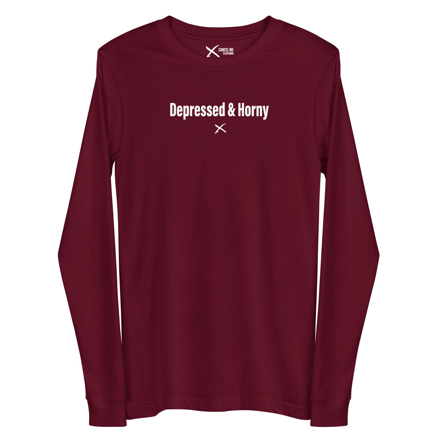 Depressed & Horny - Longsleeve