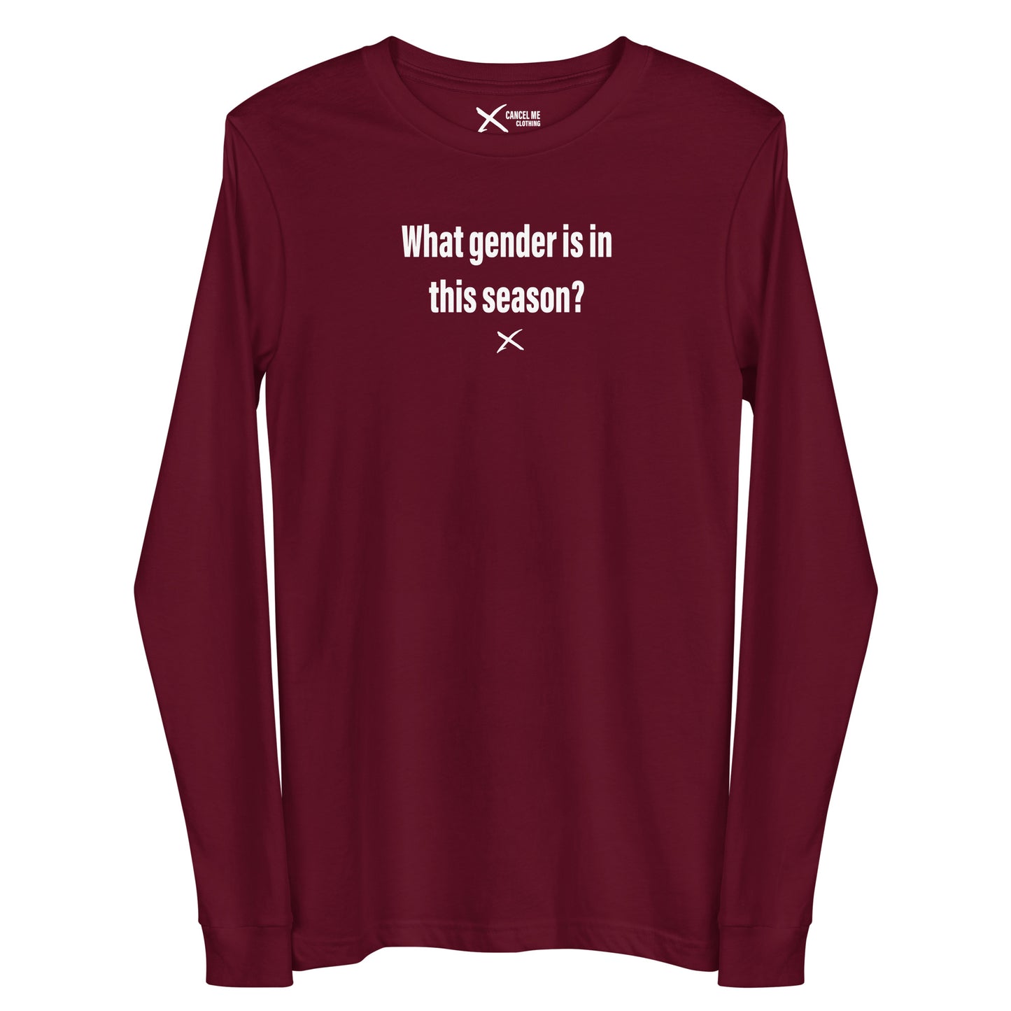 What gender is in this season? - Longsleeve