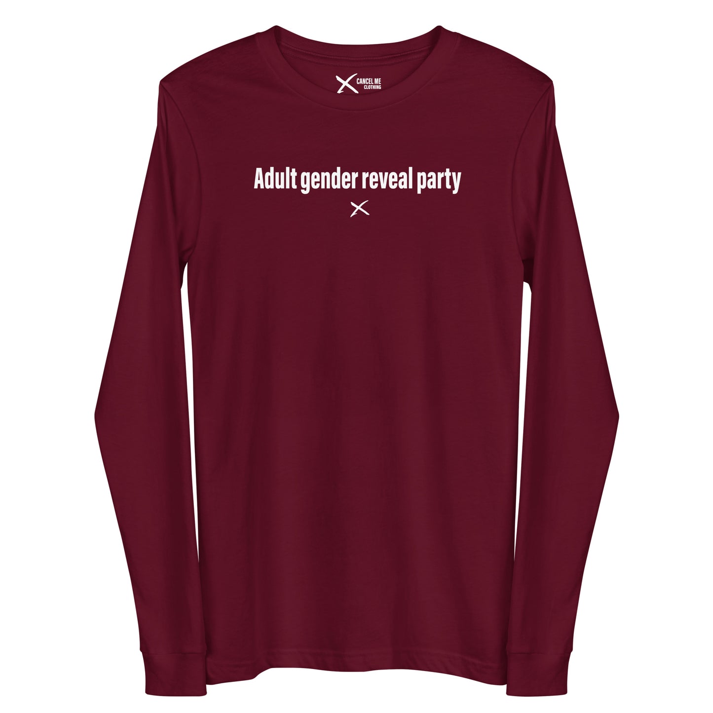Adult gender reveal party - Longsleeve