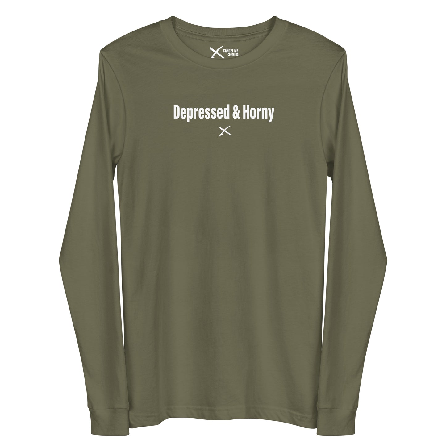 Depressed & Horny - Longsleeve