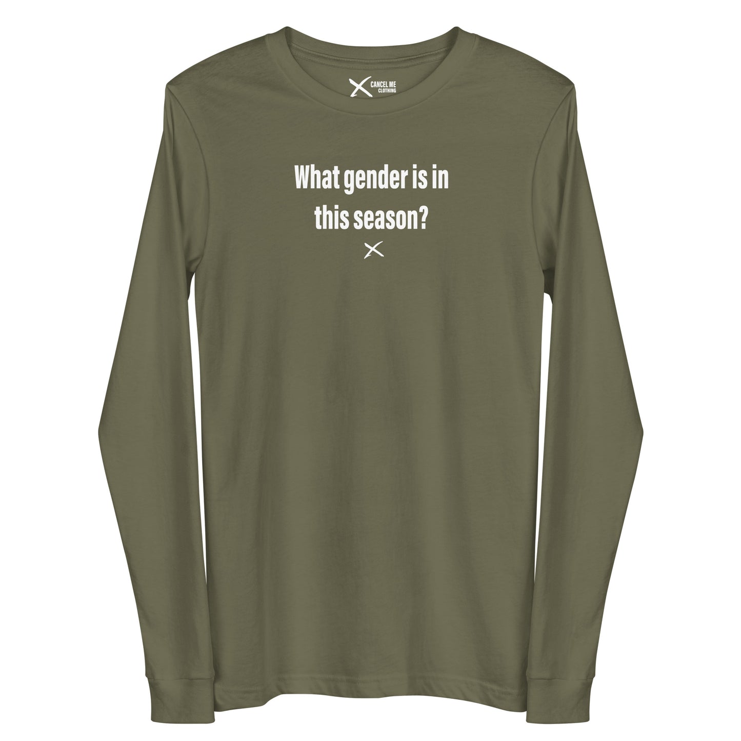 What gender is in this season? - Longsleeve