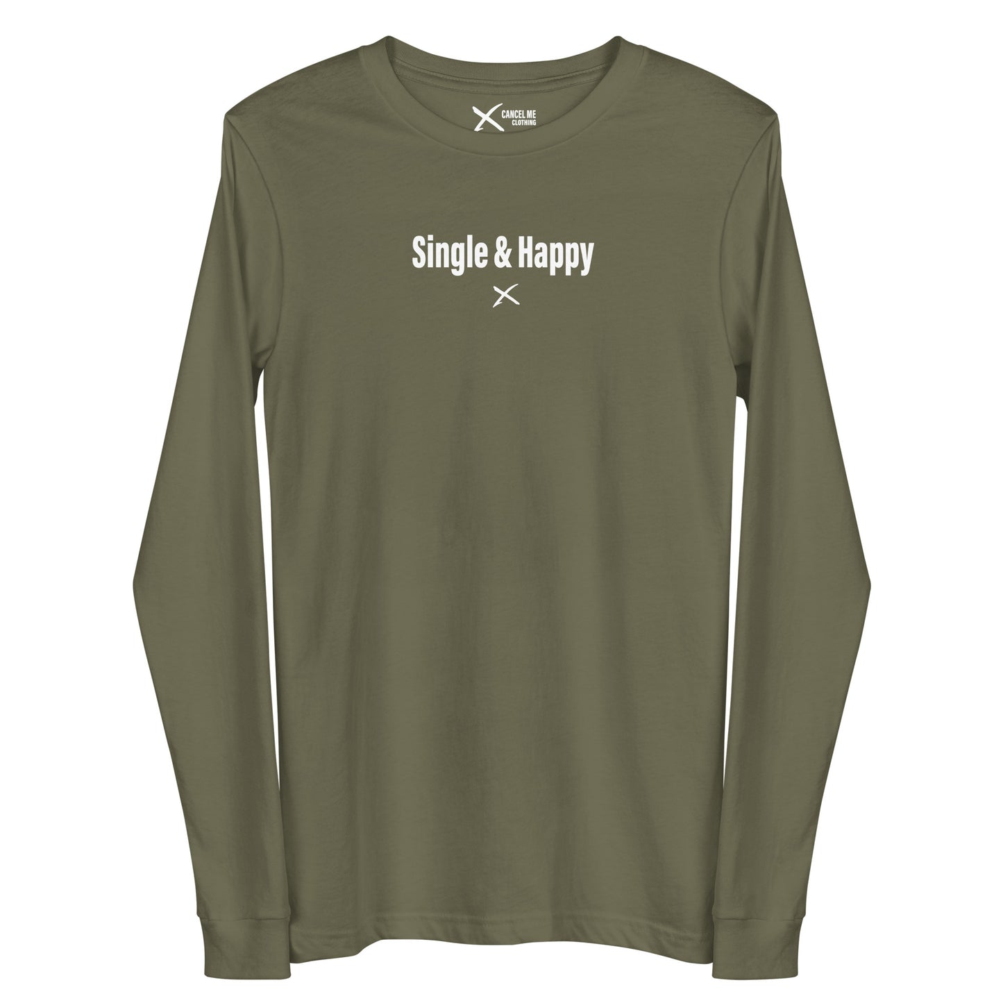 Single & Happy - Longsleeve