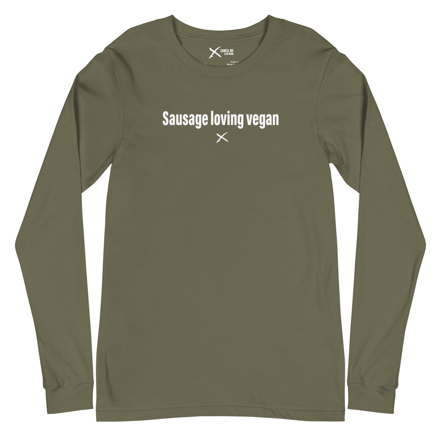 Sausage loving vegan - Longsleeve