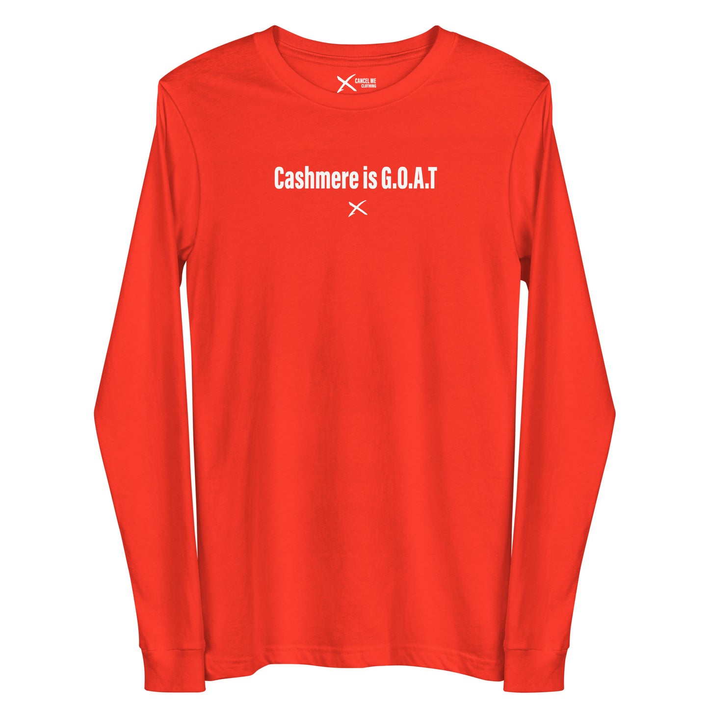 Cashmere is G.O.A.T - Longsleeve