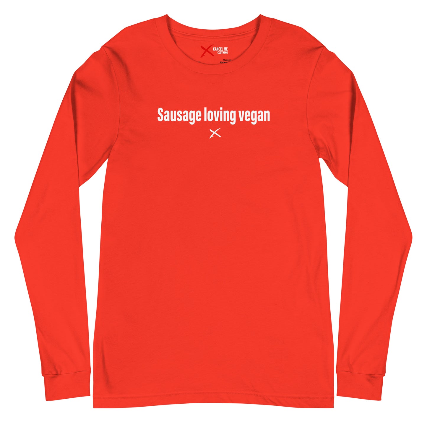 Sausage loving vegan - Longsleeve