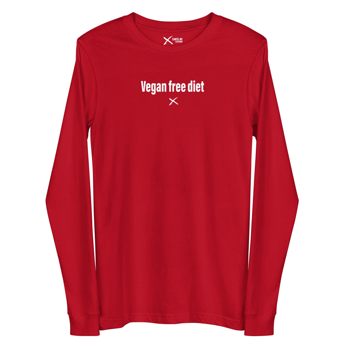 Vegan free diet - Longsleeve