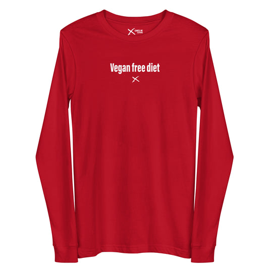 Vegan free diet - Longsleeve