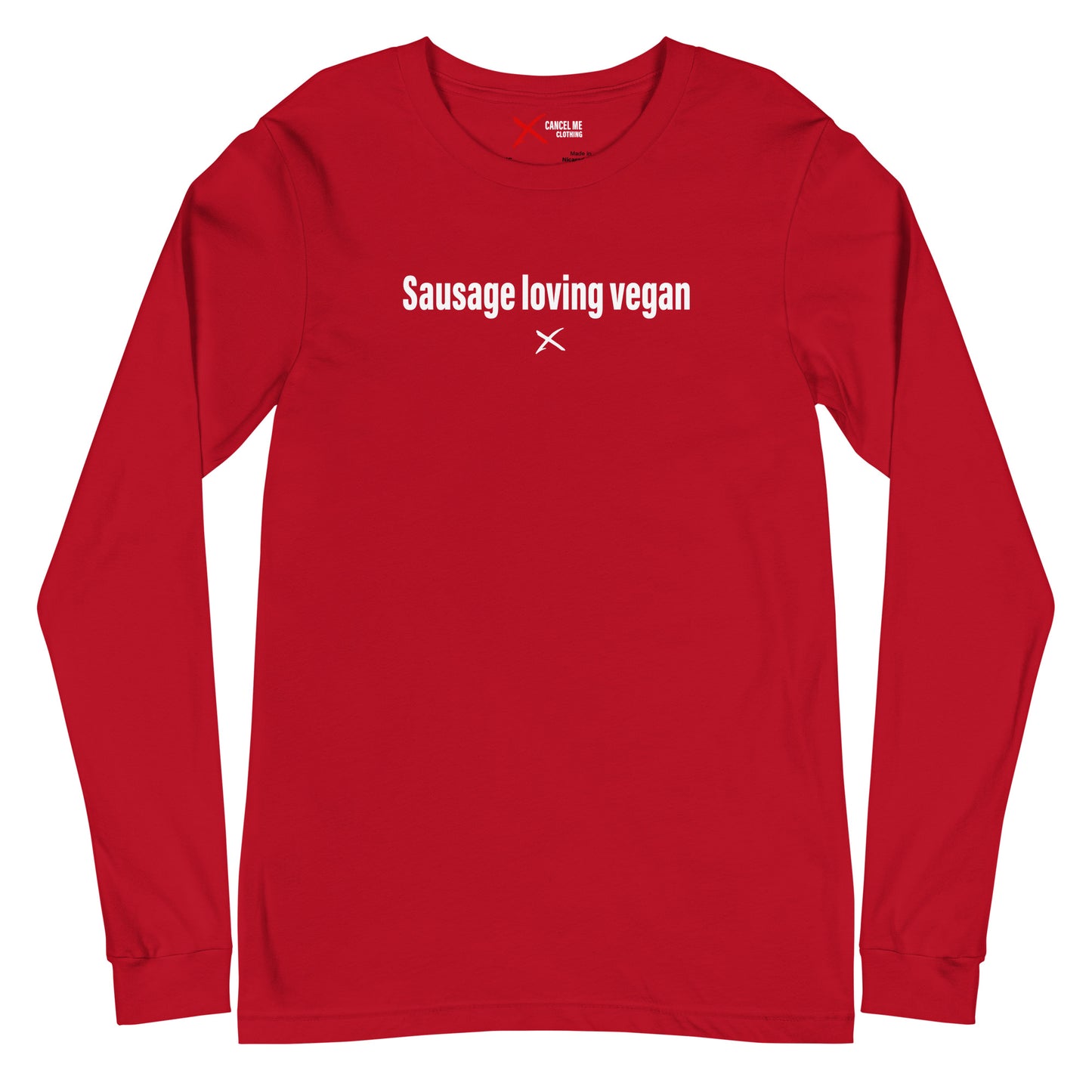 Sausage loving vegan - Longsleeve