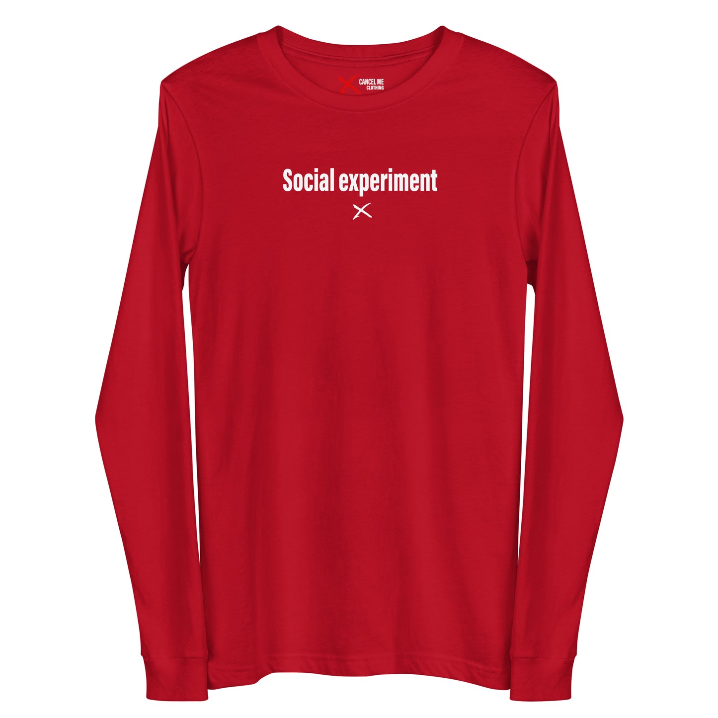 Social experiment - Longsleeve