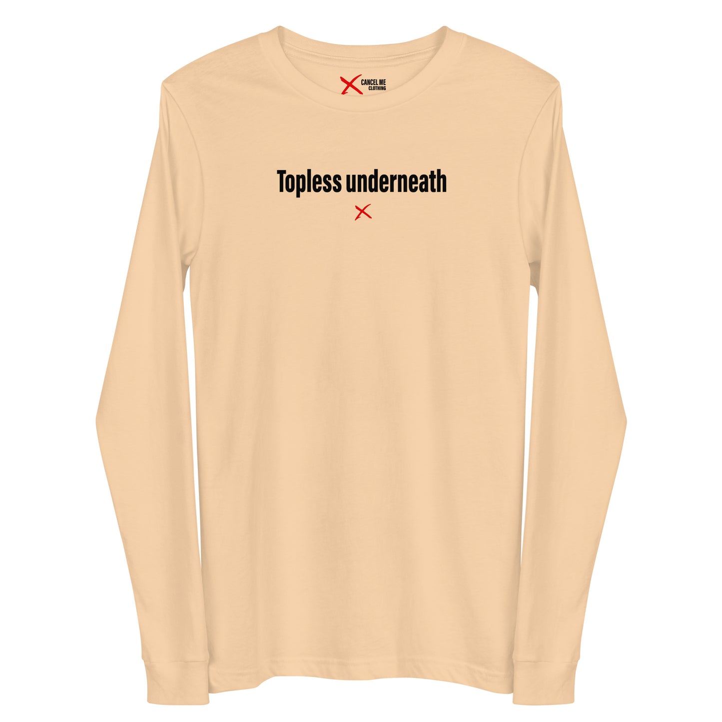 Topless underneath - Longsleeve