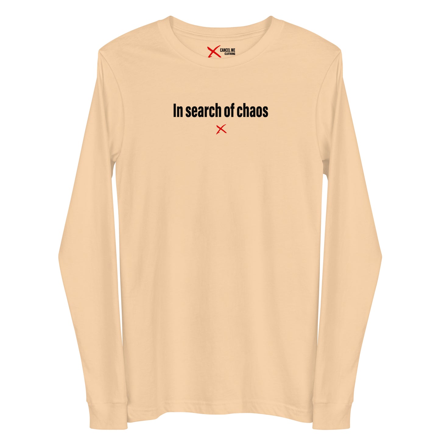 In search of chaos - Longsleeve