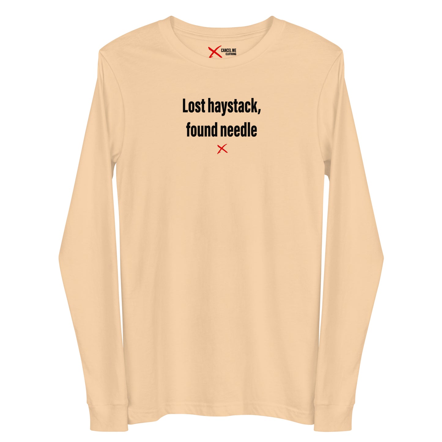 Lost haystack, found needle - Longsleeve