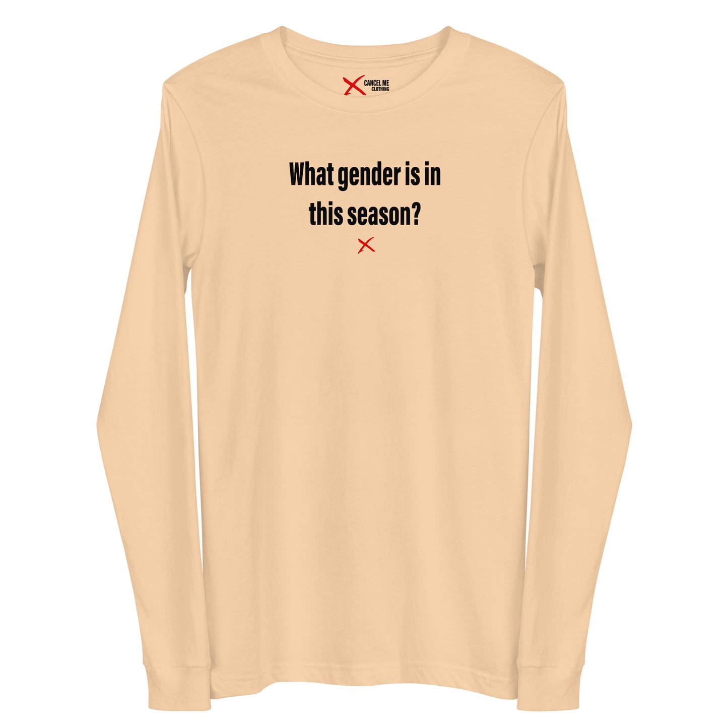 What gender is in this season? - Longsleeve