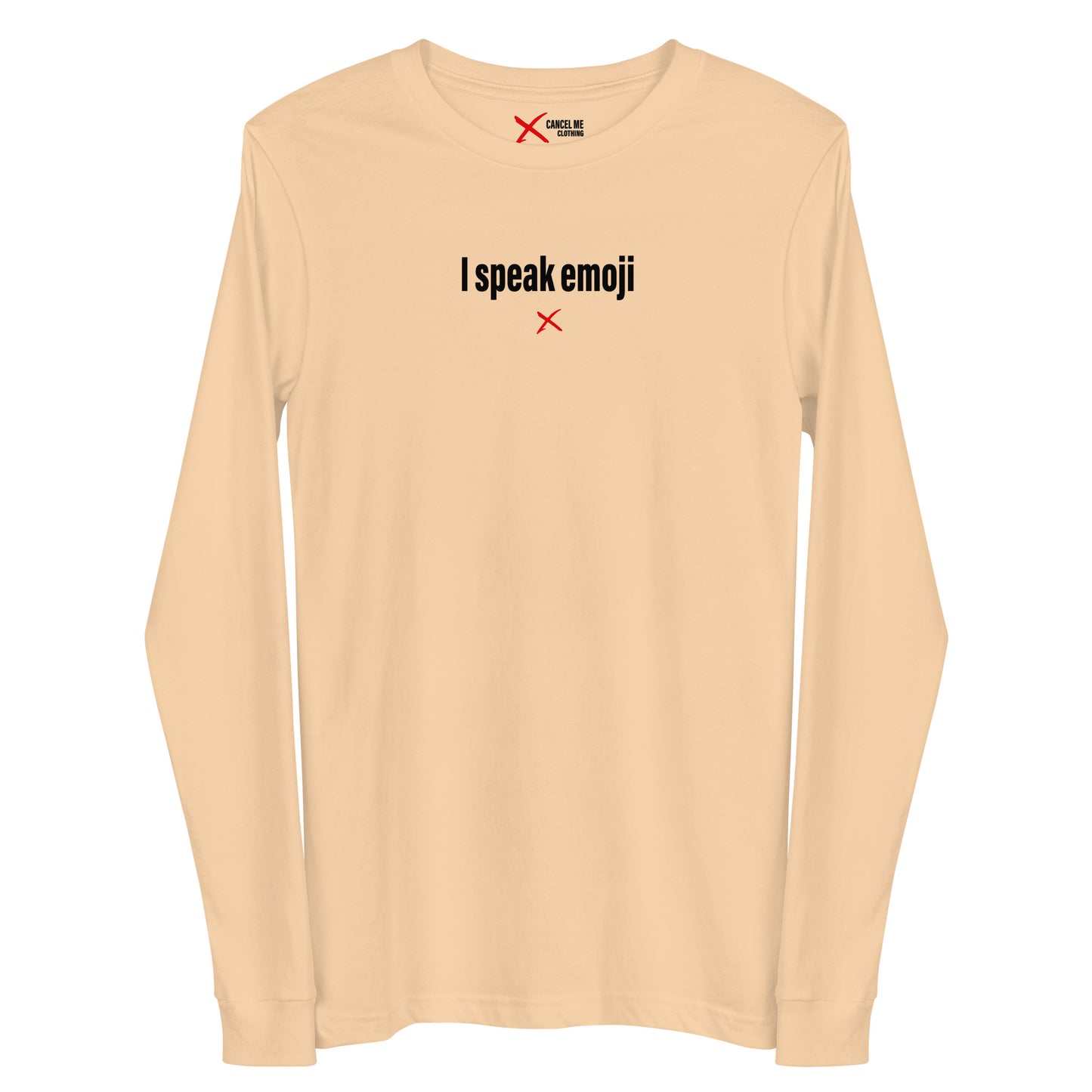 I speak emoji - Longsleeve