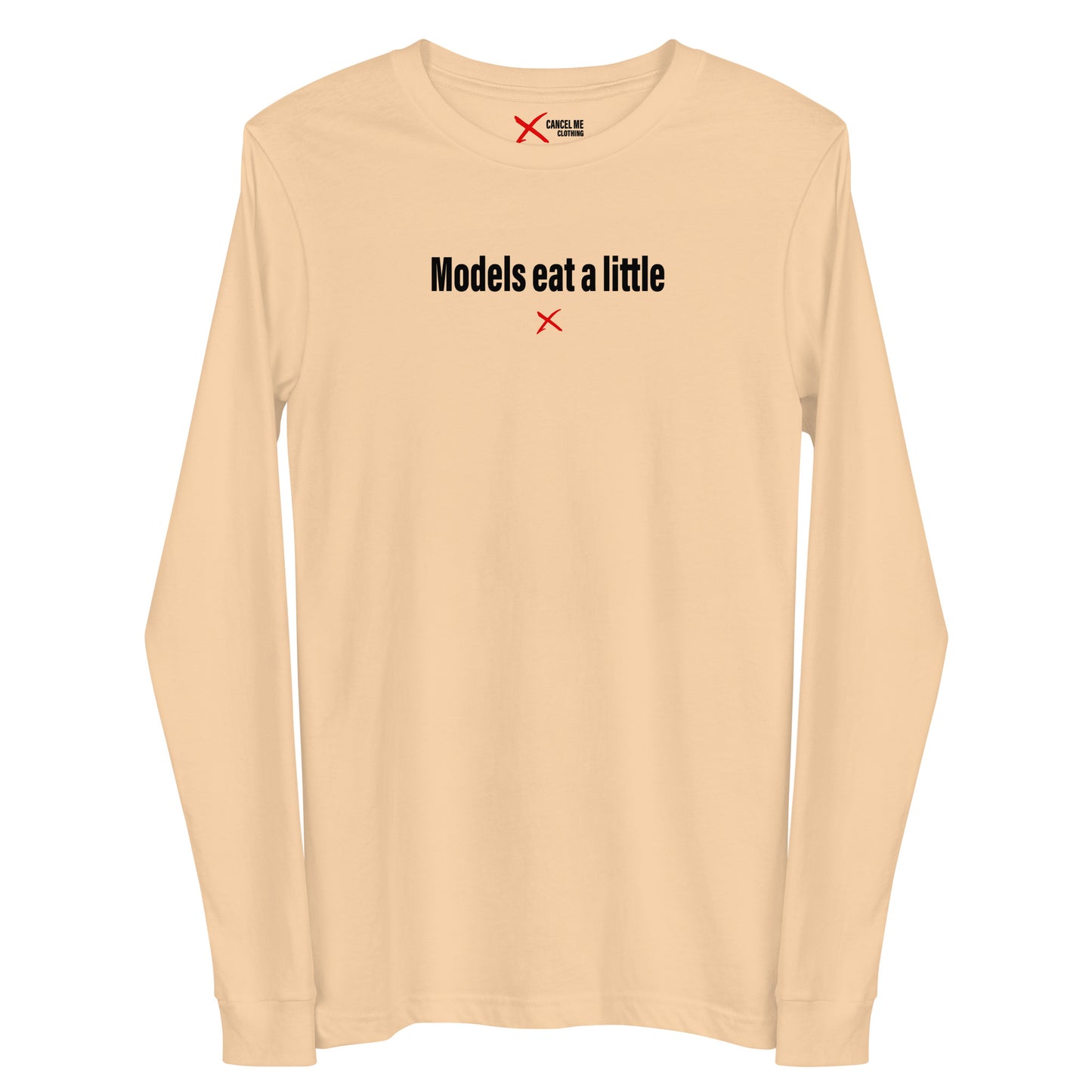 Models eat a little - Longsleeve