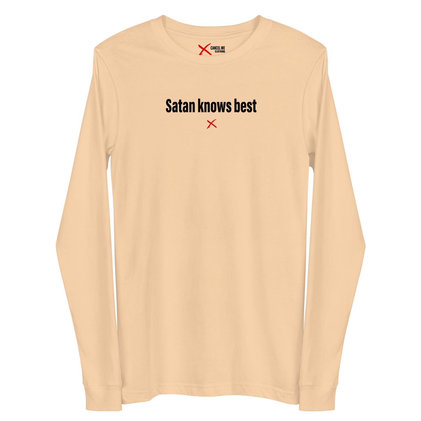 Satan knows best - Longsleeve