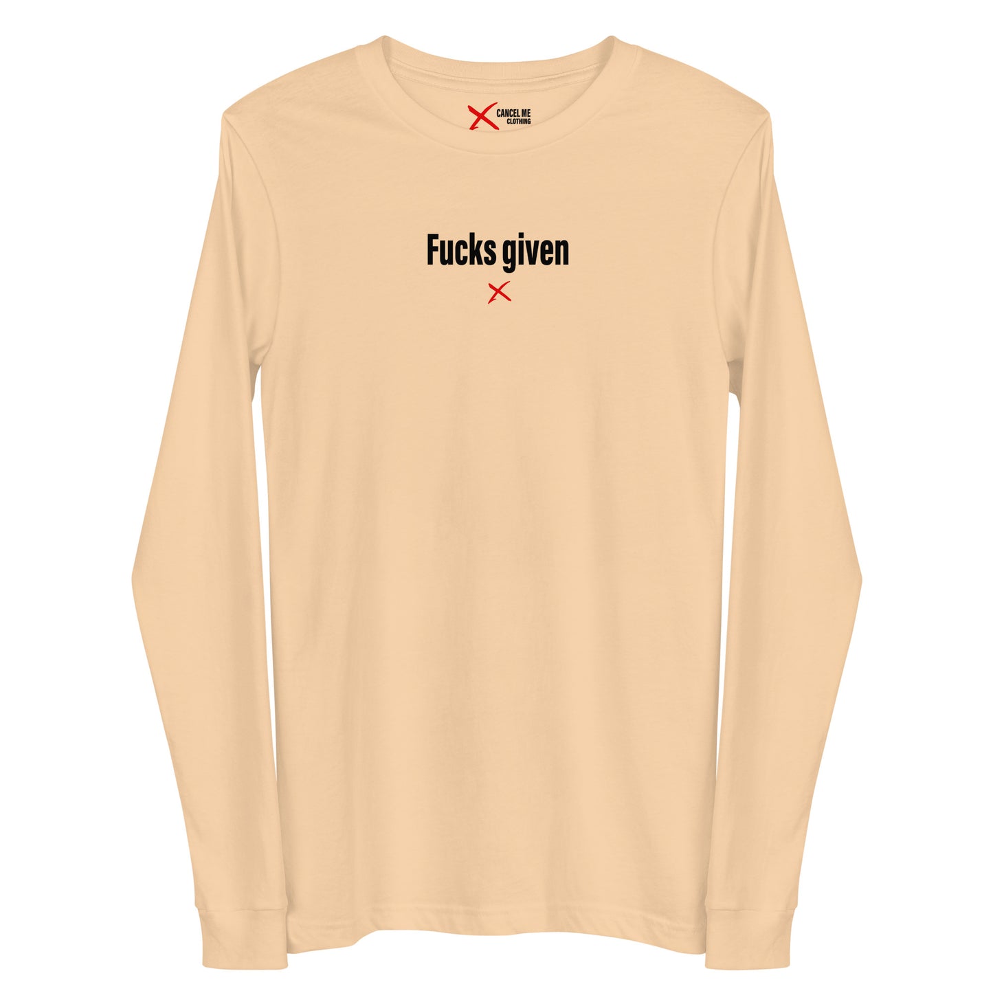 Fucks given - Longsleeve