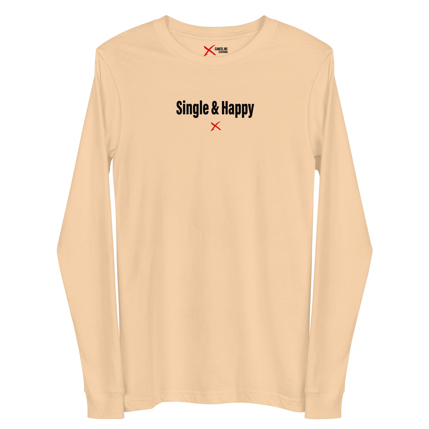 Single & Happy - Longsleeve