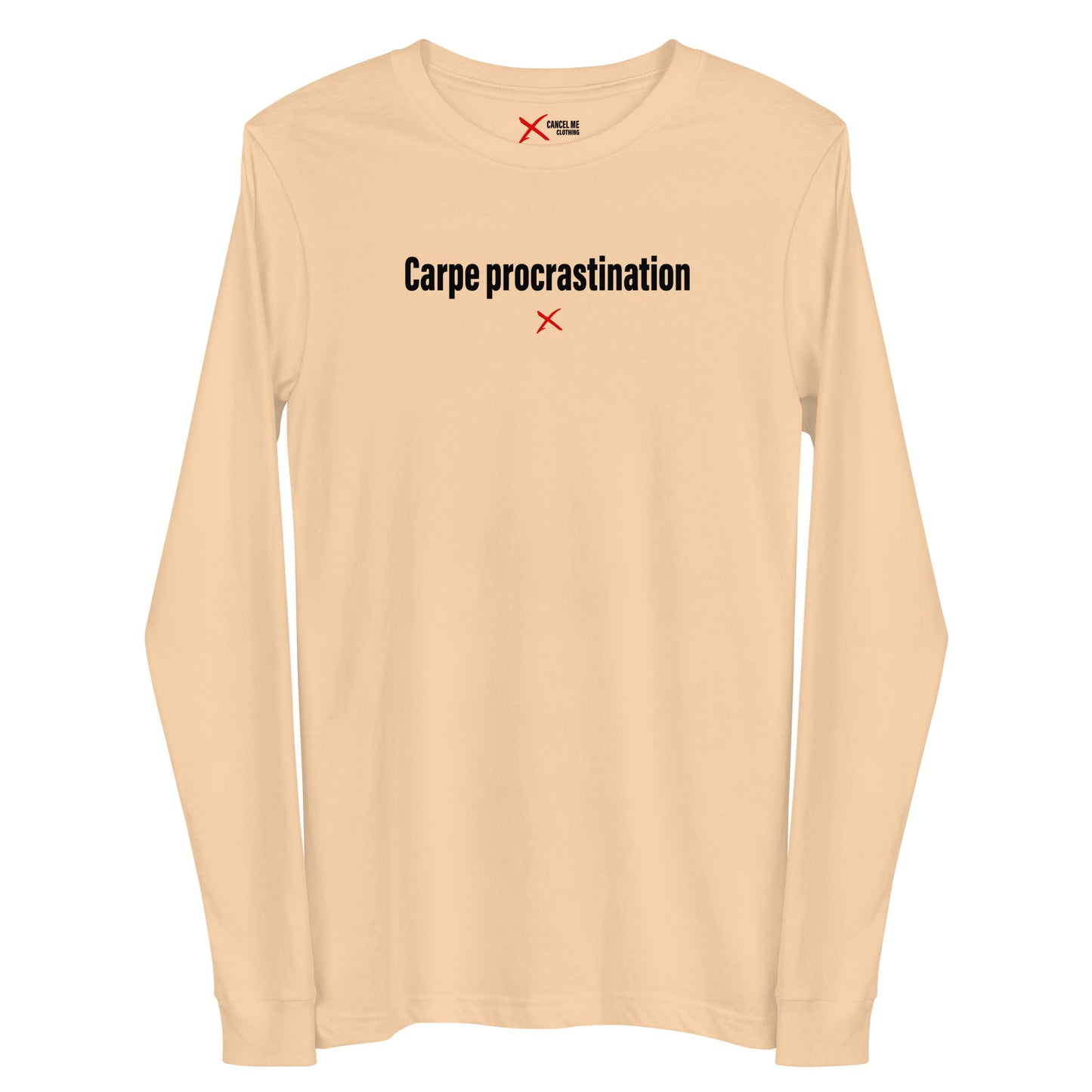 Carpe procrastination - Longsleeve