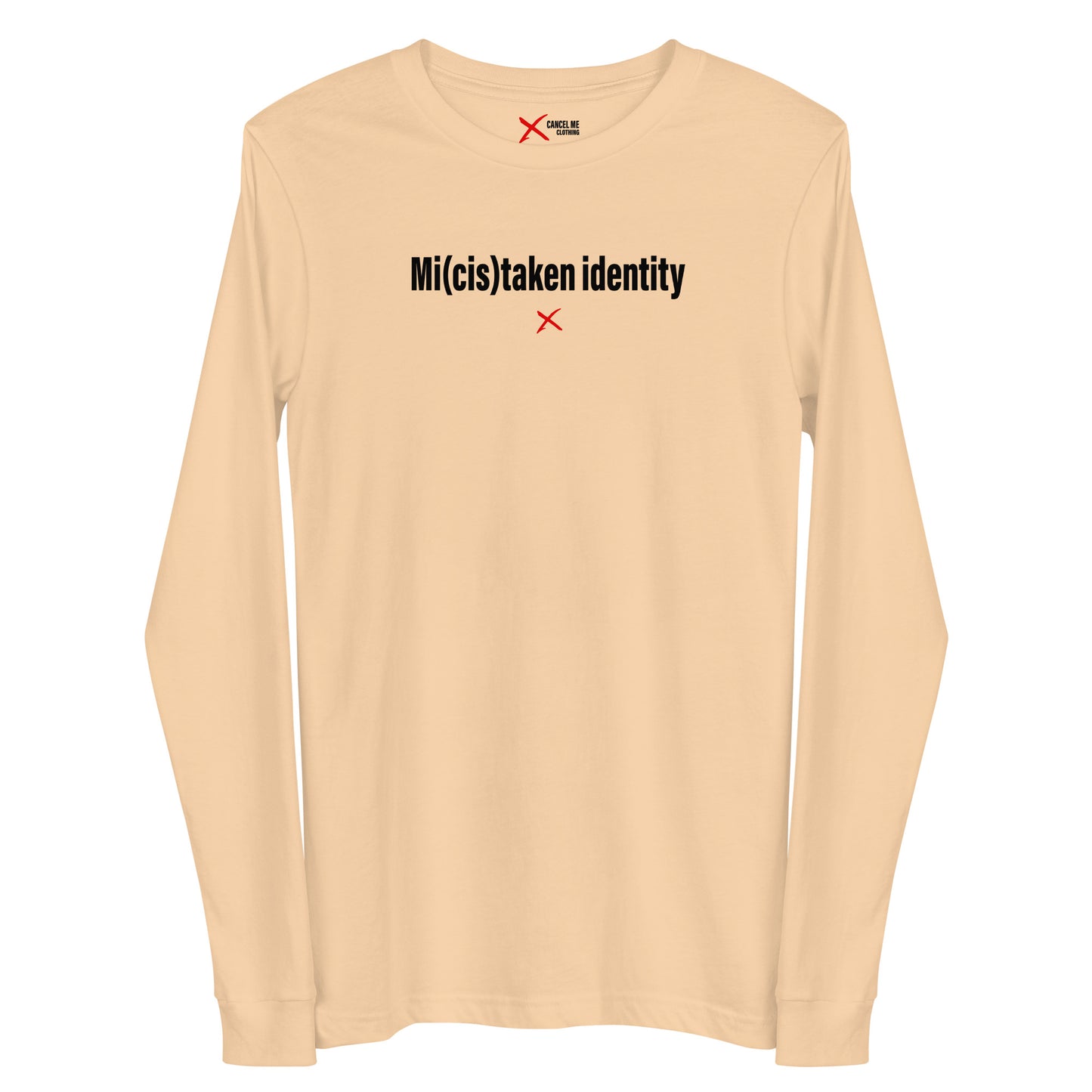 Mi(cis)taken identity - Longsleeve