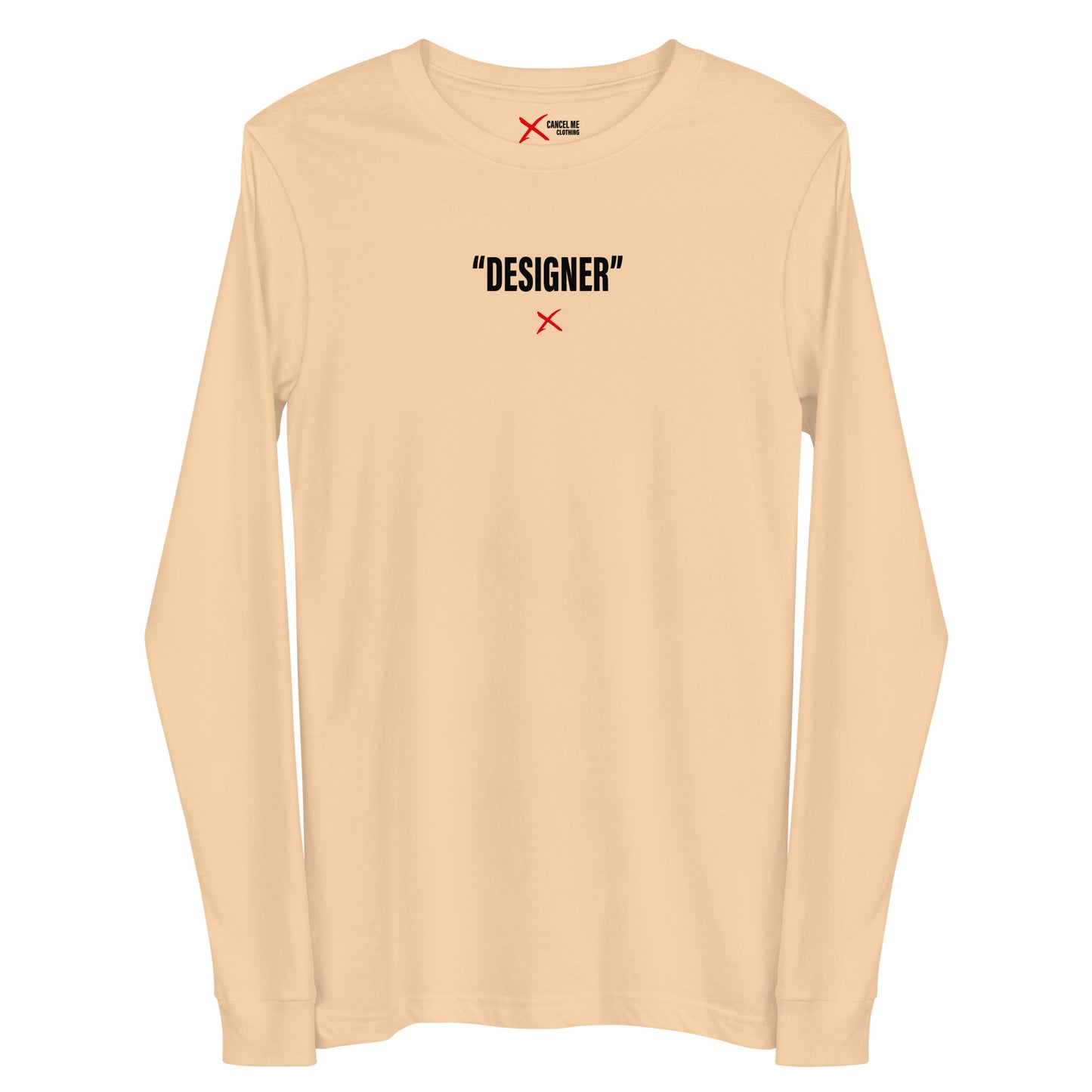 "DESIGNER" - Longsleeve