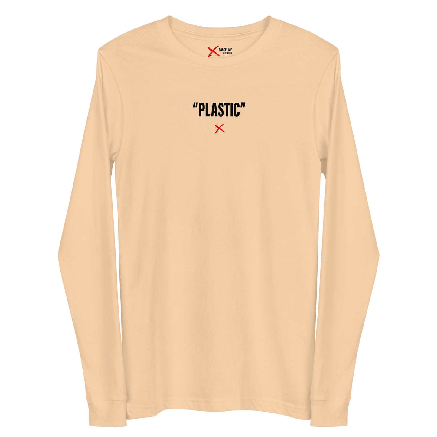 "PLASTIC" - Longsleeve