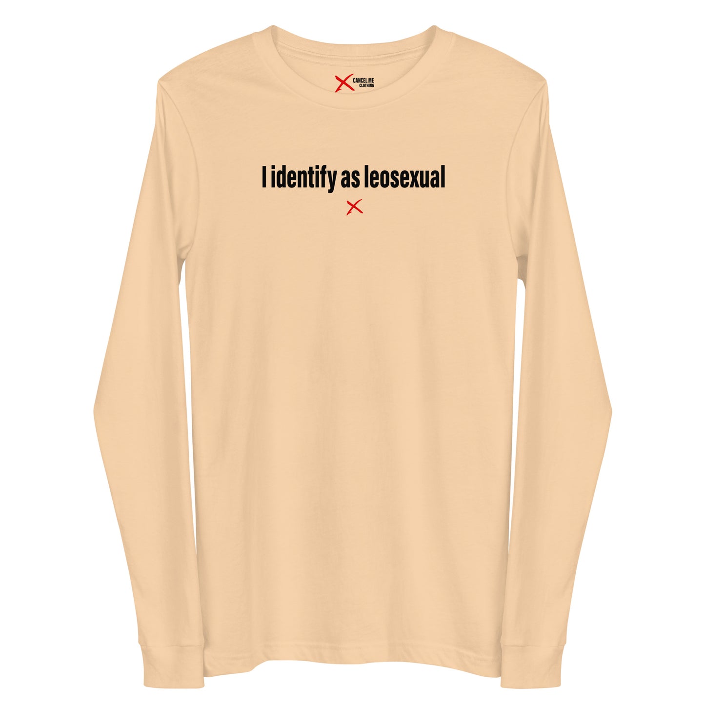 I identify as leosexual - Longsleeve